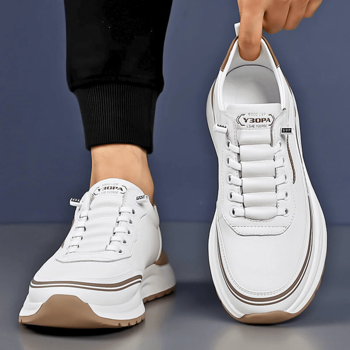 Men’s Comfort Orthopedic Shoes with Pain Relief Support